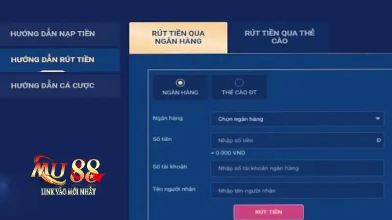 Các mẹo rút tiền thành công ngay