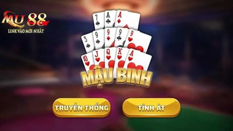 Game bài mậu binh thắng lớn