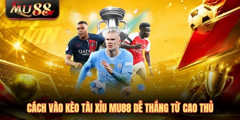 Cách vào kèo tài xỉu MU88 dễ thắng từ cao thủ